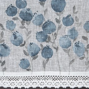 KRÁTKA ZÁCLONA NA PÁSKE POLA 150X60 CM VIACFAREBNÁ