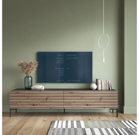 TV skrinka/stolík Lamellito 140  (čierna). Vlastná spoľahlivá doprava až k Vám domov. 1098807