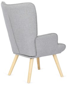 PROXIMA.store - Moderné kreslo LOZANO 2 FARBA: sivá