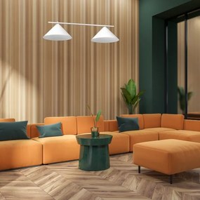 Luster na lanku CAPITAL 2xGX53/15W/230V biela