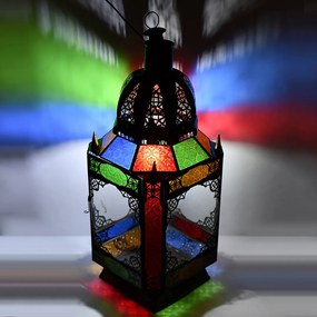 Orientálny závesný lampáš Fadila