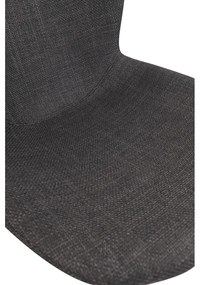 Tmavosivá jedálenská stolička Ross – Unique Furniture