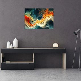 Sklenený obraz - Moderné abstrakcie (70x50 cm)