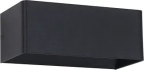 Brilagi - LED vonkajšie nástenné svietidlo DONNANI LED/7W/230V 20 cm čierne IP44