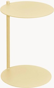 Okrúhly kovový pomocný stolík Ande