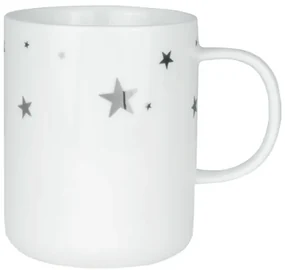 Räder Biely porcelánový hrnček SILVERSTAR