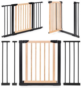 EcoToys Bezpečnostná závorová brána 74-100 cm na schody a dvere