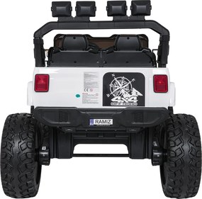 Ramiz Extrémne športové vozidlo 4x4 s premenlivou veľkosťou biele