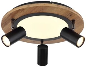 Globo 67307D - LED Bodové svietidlo KASSU 3xGU10/5W + LED/15W/230V