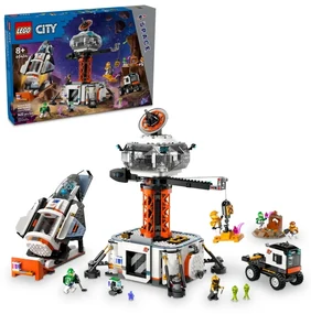 LEGO Vesmírna základňa a štartovacia plošina pre raketu