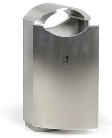 Odpadkový kôš 75 l, nerez
