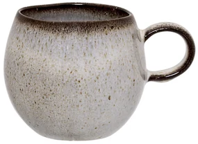 Bloomingville Keramický hrnček Sandrine Light Grey 240 ml
