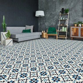 Dlaždicová samolepka Ambiance Karina, 40 × 40 cm