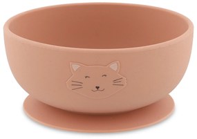 Detská silikónová miska s prísavkou Mrs. Cat