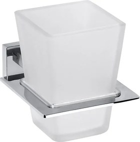 Bemeta Design PLAZA: Držiak kefiek, sklo - 118110052