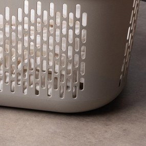 Svetlohnedý plastový kôš na bielizeň 45 l – Addis