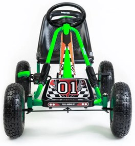 Detská šliapacia motokára Go-kart Baby Mix Razor zelená