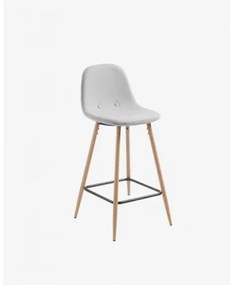 NOLITE BAR 65 cm pultová stolička Sivá - svetlá