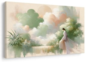 Obraz žena v romantickej krajine