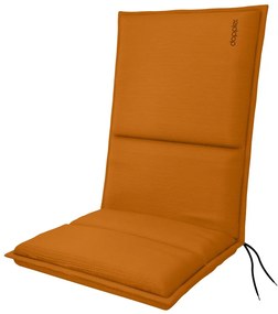 Doppler CITY stredný polster na stoličku a kreslo - tmavo oranžový (4411), 100 % polyester