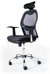 Kancelárska stolička Vitra, čierna
