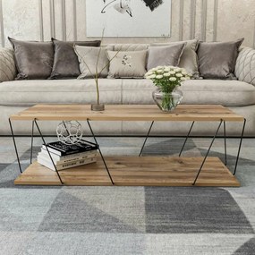 Konferenčný stolík Labranda Pine and Black