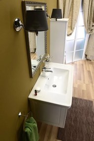 Sapho Sapho, Kúpeľňový set VIOLETA 90, biela matná, KSET-044