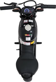 Elektrická motorka SUPERMOTO čierna