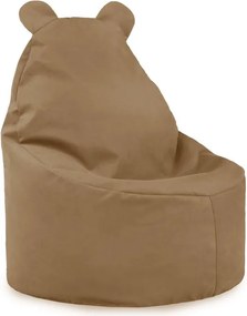 Detské kreslo Sako TEDDY – mäkké plyšové kreslo pre najmenších Farba: Modrý