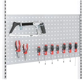 Panel na náradie k dielenskému stolu MOTION, 875x480 mm