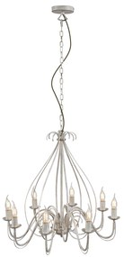 Klasický luster krémový 8-svetiel - Giuseppe