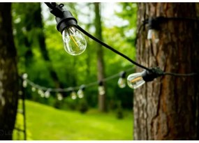 Vonkajšia dekoračná reťaz MIMOSA 20xE27/1,3W/230V IP44 10m