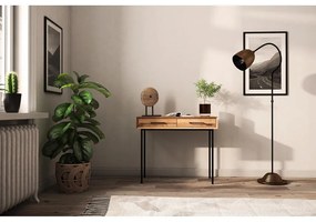 Toaletný stolík z dubového dreva 97x45 cm Abies - The Beds