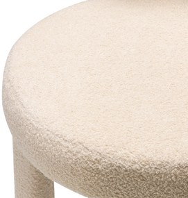 Barová židle Pedro bouclé ecru