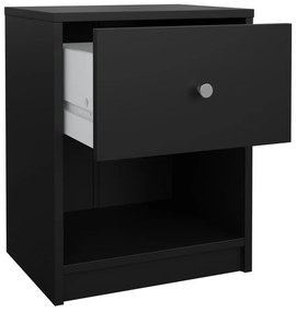 Čierny nočný stolík May – Tvilum