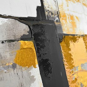 Obraz s ručne maľovanými prvkami 70x100 cm Jade – Styler