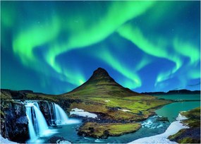 Obraz - Kirkjufell, Island (70x50 cm)