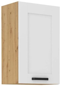 Kuchynská skrinka LUNA biely mat/artisan  45g-72 1f