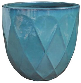 Kvetináč OP18-262 30x30x29 tyrkysová