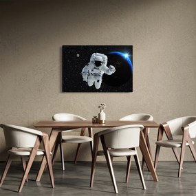 Obraz - Astronaut vo vesmíre (90x60 cm)