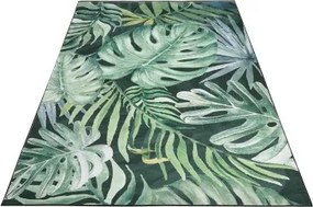 TA Koberec C139D FLANNEL PRINTED Sivý (flanelový) Obdĺžnikový Rozmer: 160x230 cm
