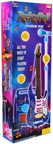 RAMIZ Detská elektrická gitara - ružová