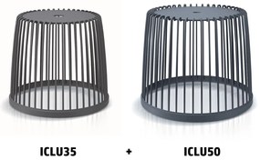 PROSPERPLAST Set 2 univerzálnych košov CLUBO 35+50l antracit
