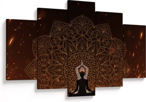 Obraz - Meditácia (150x105 cm)