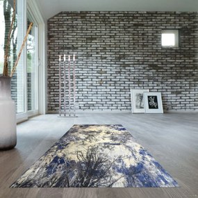 Berfin Dywany, Kusový koberec Lexus 9104 Blue, 140x190, modrá, obývacia izba