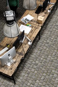 PVC podlaha MOONLIGHT KOCKA BRUK sivá