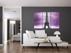 Abstraktný obraz Eiffelovej veže - obraz