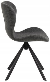 Otočná jídelní židle Batilda A1 antracit