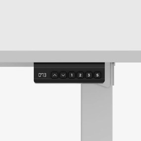 Elektrický výškovo nastaviteľný stôl Mark Adler Leader 9.3 biely