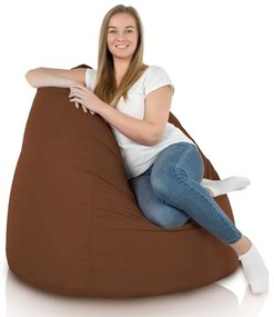 Sedací vak BAG Sako XXL Nylon vodeodolný Farba: 16. Tm.hnedý